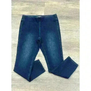 Soft Surroundings Pull On Denim Skinny Jeans Jeggings Womens Sz PS Normcore